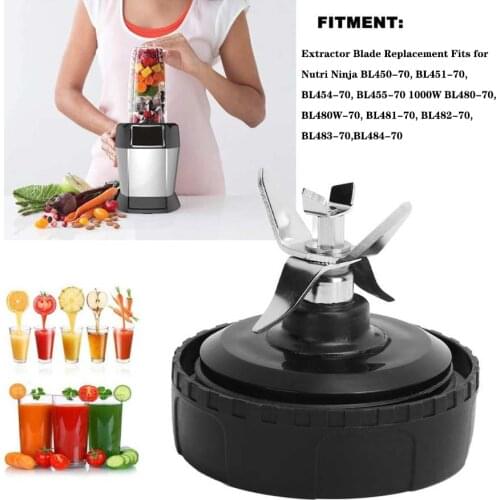 Blender Replacement Parts Accessories Extractor Blade fit for 900/1000/1500w Nutri Ninja 6 Fin