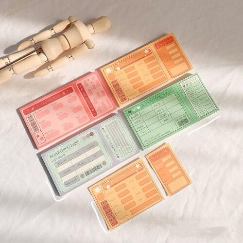 Yisuremia New 50 Sheets Kawaii Memo Pads Note Paper Message Decorative Daily To Do It List Notepad Tearable School Stationery