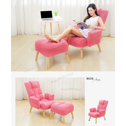 Lazy sofa tatami Japanese-style bedroom single sofa chair breastfeeding collapsible multifunctional lunch break back recliner