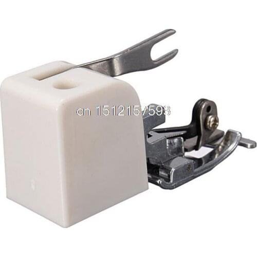 Brand New 1 Side Cutter Zig Zag Sewing Machine Attachment Foot Low Shank Cut & Hem Sharp Hot Sale
