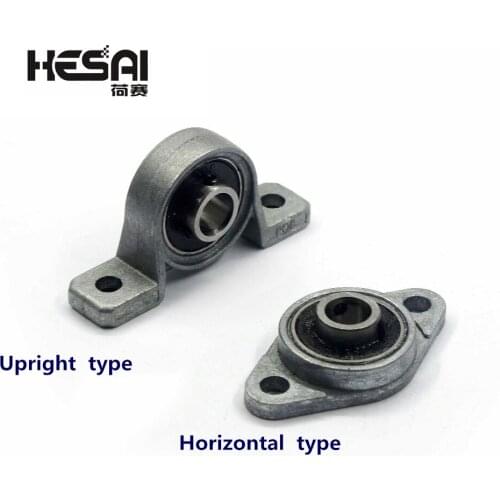 Horizontal KFL08 Bearing Bracket For Trapezoidal T8 Lead Screw 3D Printers Parts Mounted Stand Part Stainless Steel Support