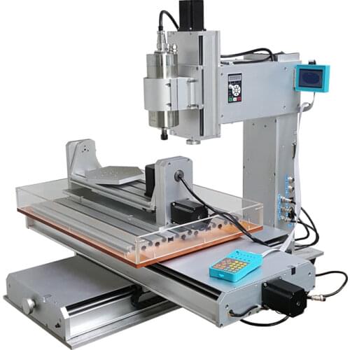 Vertical cnc engraving 6040 2.2kw 5axis metal router frame machine in woodworking with full tool kit