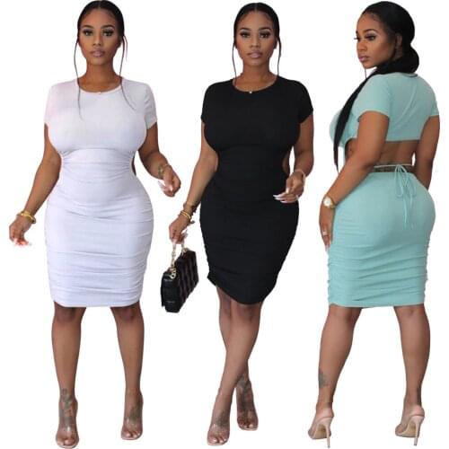 Открытые летние платья JCLOTHZI China At AliExpress