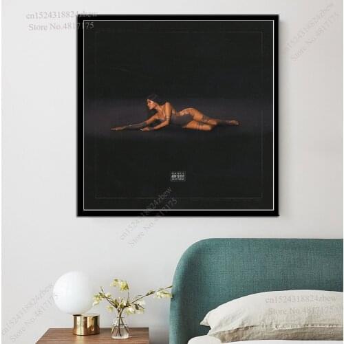 Madison Beer Poster Rapper Singer Music Album Stained Glass As She Pleases Canvas Painting Wall Art Poster and Print Home Decor