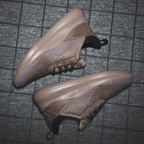 Men Male leisure Sneakers summer black shoes comfortable casuales spring man knitting fashion zapatos Light sapato mens 2020 s