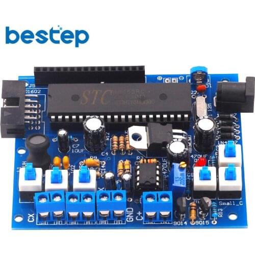 Inductance and Capacitance Frequency Meter Kit Based on 51 Single Chip Microcomputer Inductance Meter Capacitance Meter
