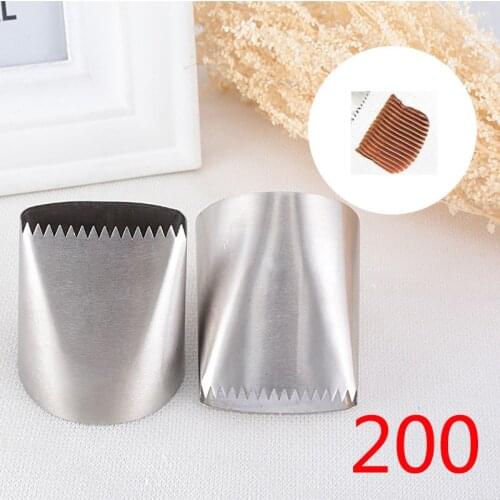 Extra Large Stainless Steel Nozzle Icing Piping Nozzles Cream Cake Decorating Pastry Tip Fondant Cake Tools Baking Accessoire
