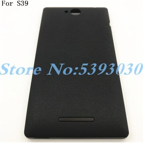 Original 5.0 inches Back Cover For Sony Xperia C C2304 C2305 S39 S39h S39c Housing Battery Cover Case