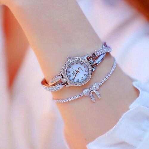 Luxury Women Watches Diamond Top Brand Elegant Dress Quartz Watches Ladies Rhinestone Wristwatch Relogios Femininos ZDJ093