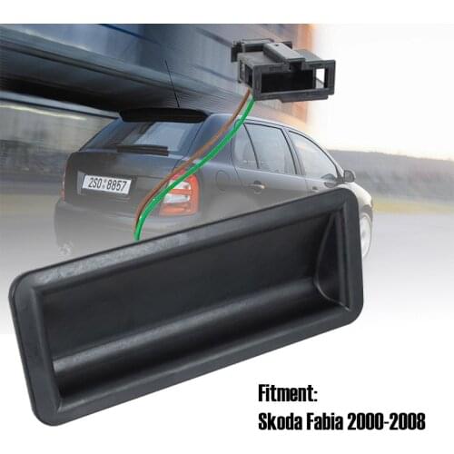 Tailgate Boot Handle for Skoda Fabia 2000 2001 2002 2003-2008 6Y0827574K 6Y0 827 574K 6Y0 827 574 K