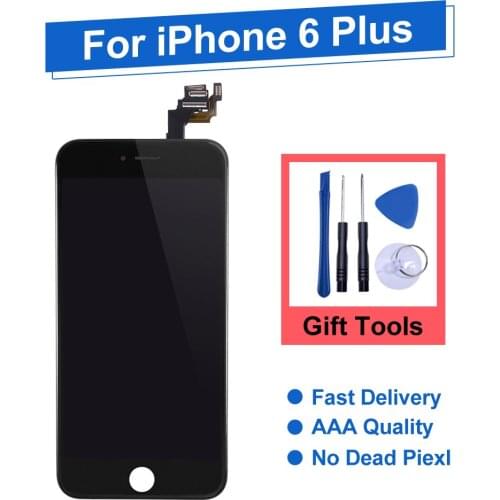 Full Assembly LCD Display Digitizer for iPhone 6P LCD Touch Screen for iPhone 6 PLUS Screen Replacement AAA Quality LCD Screen