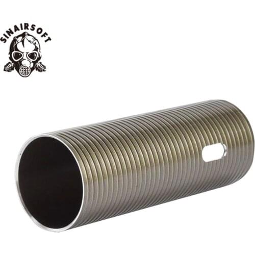 Tactical CNC Aluminum Cylinder Inner Barrel Length 301mm-400mm For AEG Ver.2/3 Gearbox Airsoft Hunting Paintball Accessories