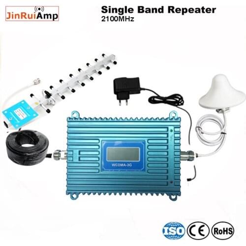 Gain 70dB (LTE Band 1) 2100 UMTS Mobile Signal Booster 3G (HSPA) WCDMA 2100MHz 3G UMTS Cellular Repeater Amplifier