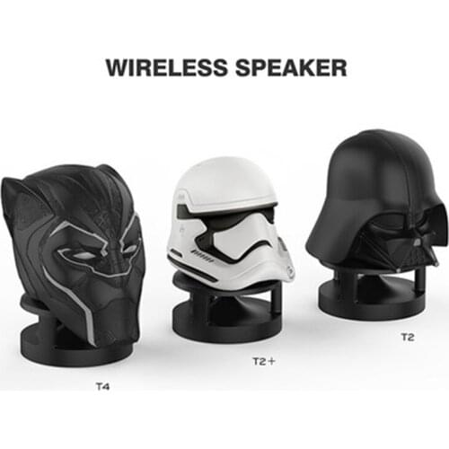 2021 Marvel Wireless Bluetooth Speaker Subwoofer with FM Radio Support TF Card Portable Hifi 360 Stereo Loudspeaker
