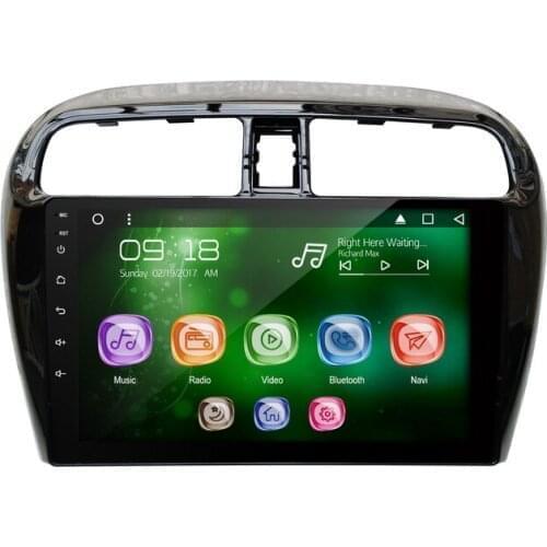 Allways 9" IPS Screen Android 9.0 Octa-core Ram 2GB Rom 32GB Car Multimedia for Mitsubishi Attrage (Mirag) 2017 with 2.5D Touch