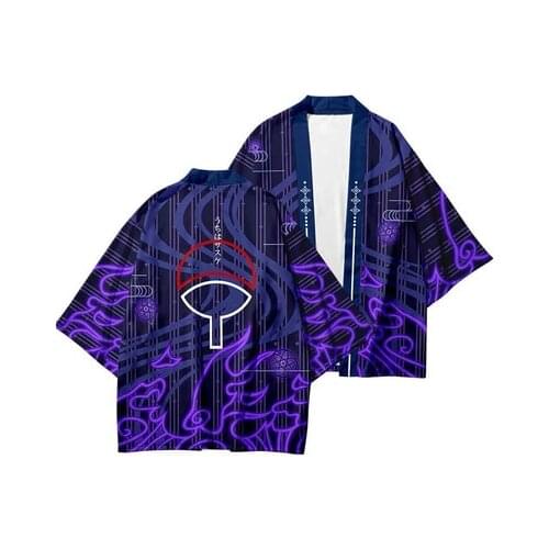 Anime Hokage Orochimaru Sasuke Cosplay Costumes Haori Kakashi Uchiha Symbol Kimono Adult Kids Jacket Cardigan Cloak Coat Pajamas