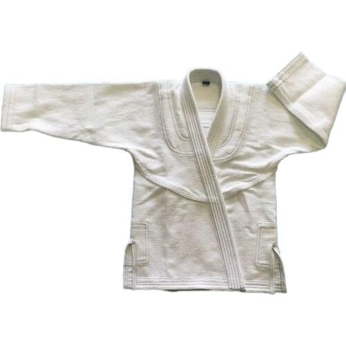 BJJ GI Top Professional Training Suit Brazilian Jiu Jitsu Gi Only Jacket With White Belt