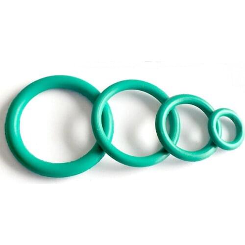 CS 3.5mm OD10-120mm Green FKM Fluorine Rubber Oil Sealing Gasket O Ring