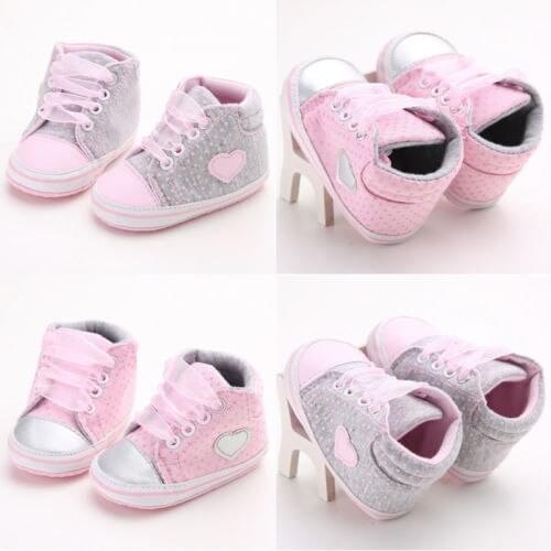 2019 Brand Baby Kid Girl Shoes Infant Cotton Crib Shoes Soft Anti-slip Cute Shoes 0-18M