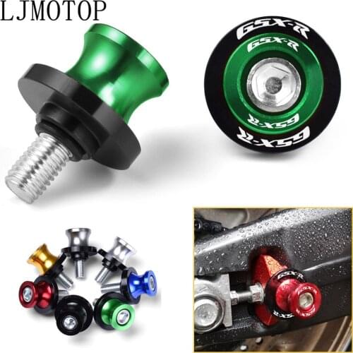 For Suzuki GSXR GSX-R 400 600 750 1000 1300 K1 K2 K3 K4 K5 K6 K7 8MM Motorcycle accessories Swingarm Spools slider stand screws