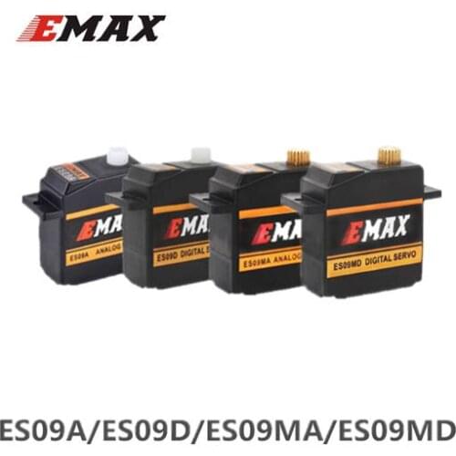 4pcs EMAX ES09A ES09D ES09MA ES09MD Servo Dual-Bearing Specific Swash For Trex 450 RC Helicopters