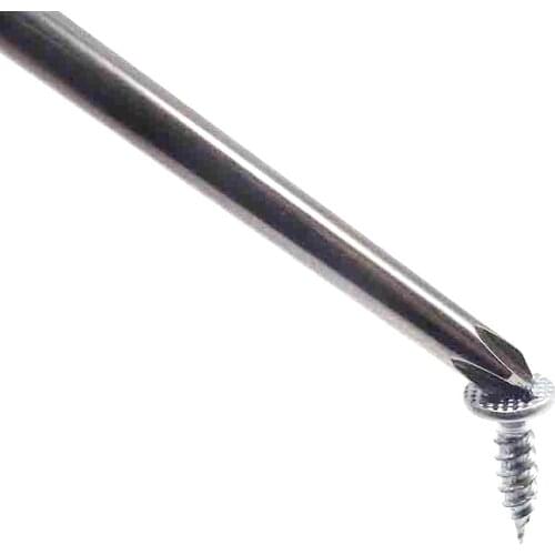 HOEN 9pcs 1/4 inch 6.35mm Shank S2 alloy steel Long Hex Screwdriver Screw 150mm Magnetic Cross Philips Screwdriver Bit Set