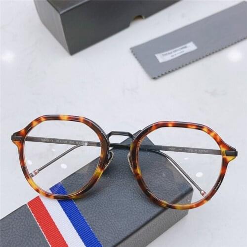 2021 New York Thom Brand Design Glasses Frame for Men Women Optical Prescription Eyewear Eye Glasses Frames for Women TBX421