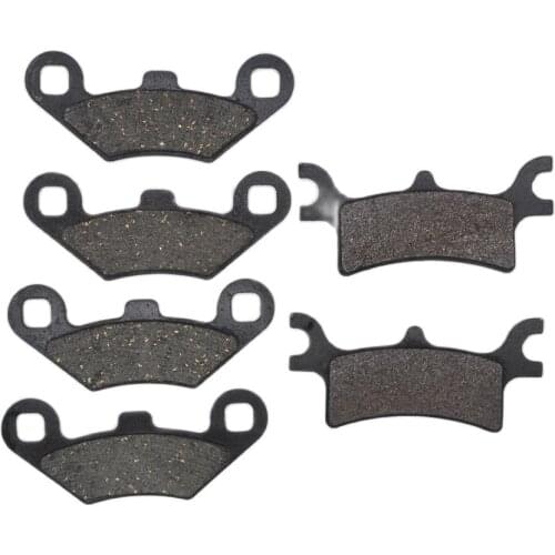 Front Rear Brake Pads For Polaris 400 450 500 600 700 800 Sportsman