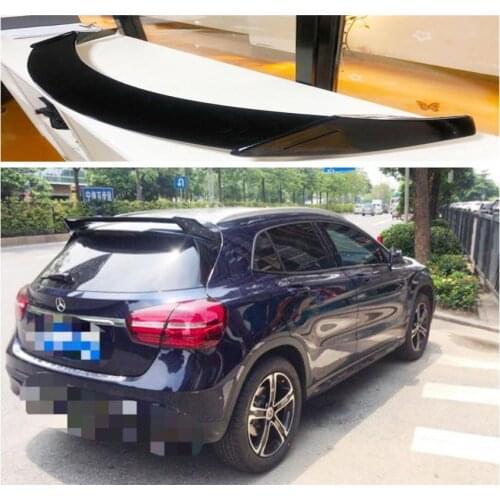 Carbon Fiber Car Rear Trunk Lip Spoiler Wing Fits For Benz GLA Class X156 GLA45 AMG GLA200 GLA220 GLA250 GLA260 2015 2016 2017