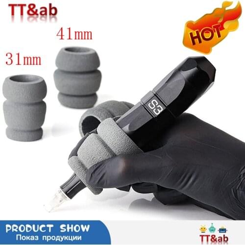 Professional Tattoo Machine Grip Pen Handle Holder Cover Sponge Cover