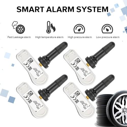 4Pcs For Hyundai IX25 IX35 Tucson Creta Sonata Car Tire Pressure Monitoring System TPMS 433Mhz Sensor 52933-C1100 52933C1100