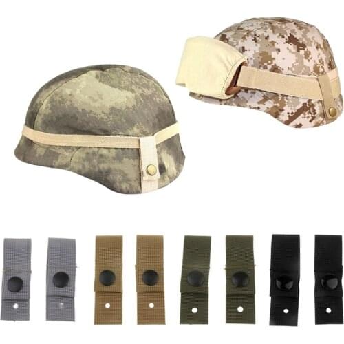 2pcs Universal Goggle Retention Straps for MICH M88 ACH SDS PASGT Helmet HOT