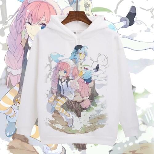 That Time I Got Reincarnated as a Slim Cosplay Hoodies Sweatshirt Men/Women Rimuru Tempest Cartoon Print Hoodie Pullover Costume