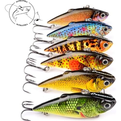 1Pcs 7.4cm/8.7g Long Shot VIB Vibration Hard Bait Sea Fishing Sinking Saltwater Lures Wobblers Crankbait Isca Artificial