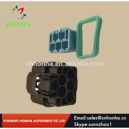 2/5/10/20/50 pcs/lots DJ7054Y-4.8-21 PA66 5 Pin Female Automotive electric plastic wire female waterpfoof Wire Connector