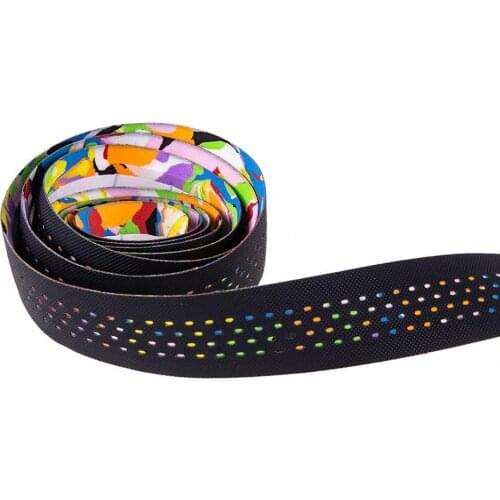 2Pcs Bike Bicycle Handlebar Tape Camouflage Anti-skid Grip Band with 2 Bar Plugs fita guidao speed cinta manillar