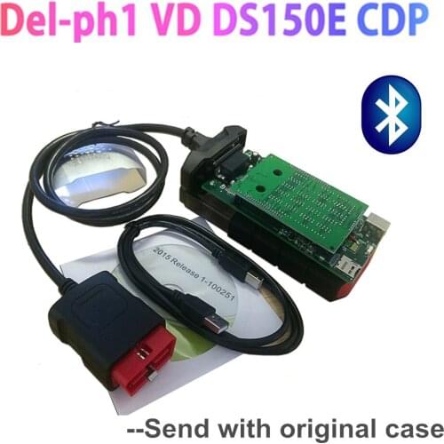 2017 R3 software for new vci vd tcs cdp with bluetooth obd obd2 obdii diagnostic scanner tool with best relay