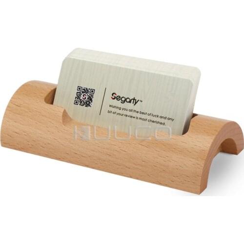 5 PCS/LOT Wooden Card Case/Office Accessories/Storage Tools for displaying on your office desk/trade shows/store counter top etc