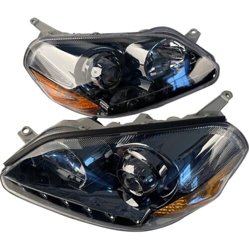 Car Headlamp For Toyota Mark Gx110 LED Black 2Pcs Headlight with Lens 2001 2002 2003 2004 2005