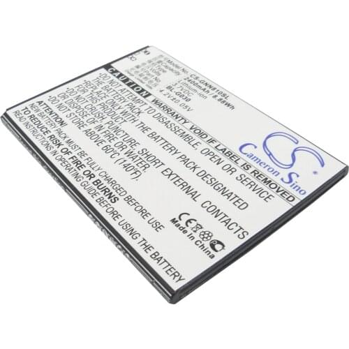CS 2400mAh / 8.88Wh battery for GIONEE GN810 BL-G030