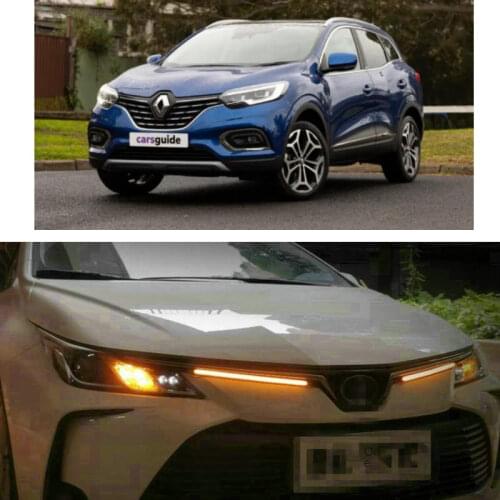 LED Daytime Running Light DRL Turn Signal Lamp For renault KADJAR KANGOO KOLEOS MASTER FLUENCE alaskan avantime dokker latitude