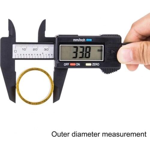 ZTTO 0-150mm Electronic Accurate Plastic Fiber Digital Display Vernier Caliper for Bicycle MTB Bicycle Workshop Repaire Stand