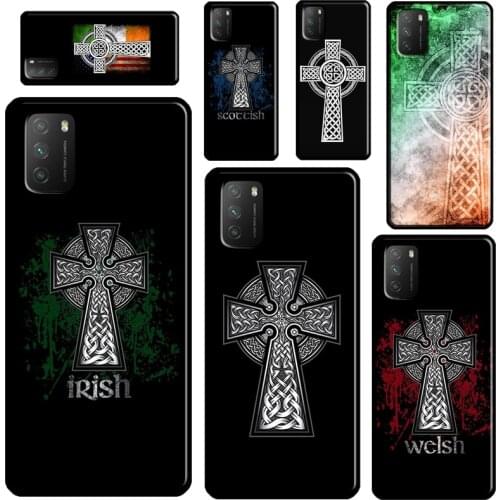 Celtic Knot Cross For Xiaomi Mi Note 10 Lite Mi 11 Ultra 9T 10T Pro A3 Phone Case For POCO F3 F2 M3 X3 Pro