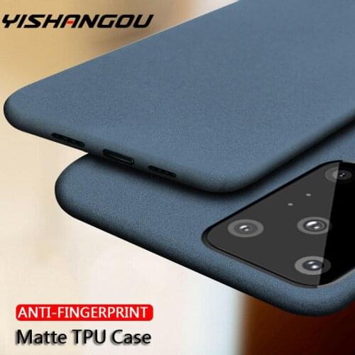 Sandstone Matte Phone Case For Huawei P40 P30 P20 Lite Mate 40 30 Pro Nova 7 6 SE 5T 20 Pro P Smart Plus 2019 Soft Silicone Case