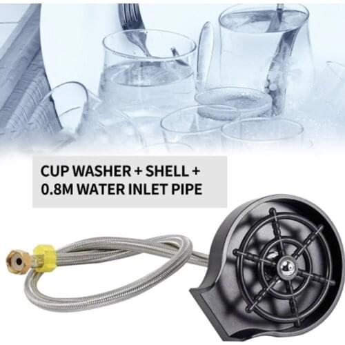 Sink Cup Washer Glass Cup Cleaning Tool Rinser For Baby Bottle Cup Washer Bar Kitchen Sink Accessories Convenient And Practical