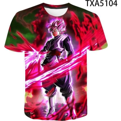 New Cartoon Anime Dragon 3D T Shirt Casual Boy girl Kids Fashion Streetwear DBZ Print T-shirt Men Women Children Tops Tee