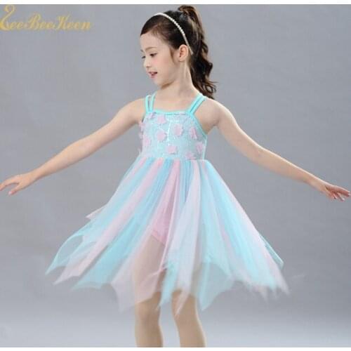 Girls latin dance dress Women Latin dress for girls Dancewear Ballet Leotards Adult Modern Costume Stage Performance Dance Dress