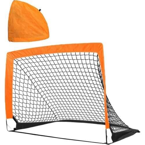Portable Football Net Foldable Football Training Net For Field Game Buoys Portable Football Net Hockey Net Rugby Net