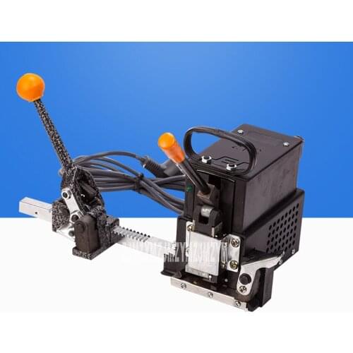 ZY-1S Portable Electric Fusion Baler Manual Strapping Machine 12-14mm Width belt Package Machine Maximum Tightening Force 60kg