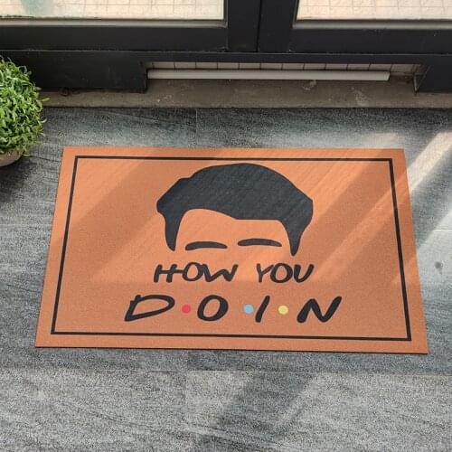 Funny Doormat for Extrance Door Welcome Mat In Front Foor How You Doing Mats Outdoor Carpet Hallway